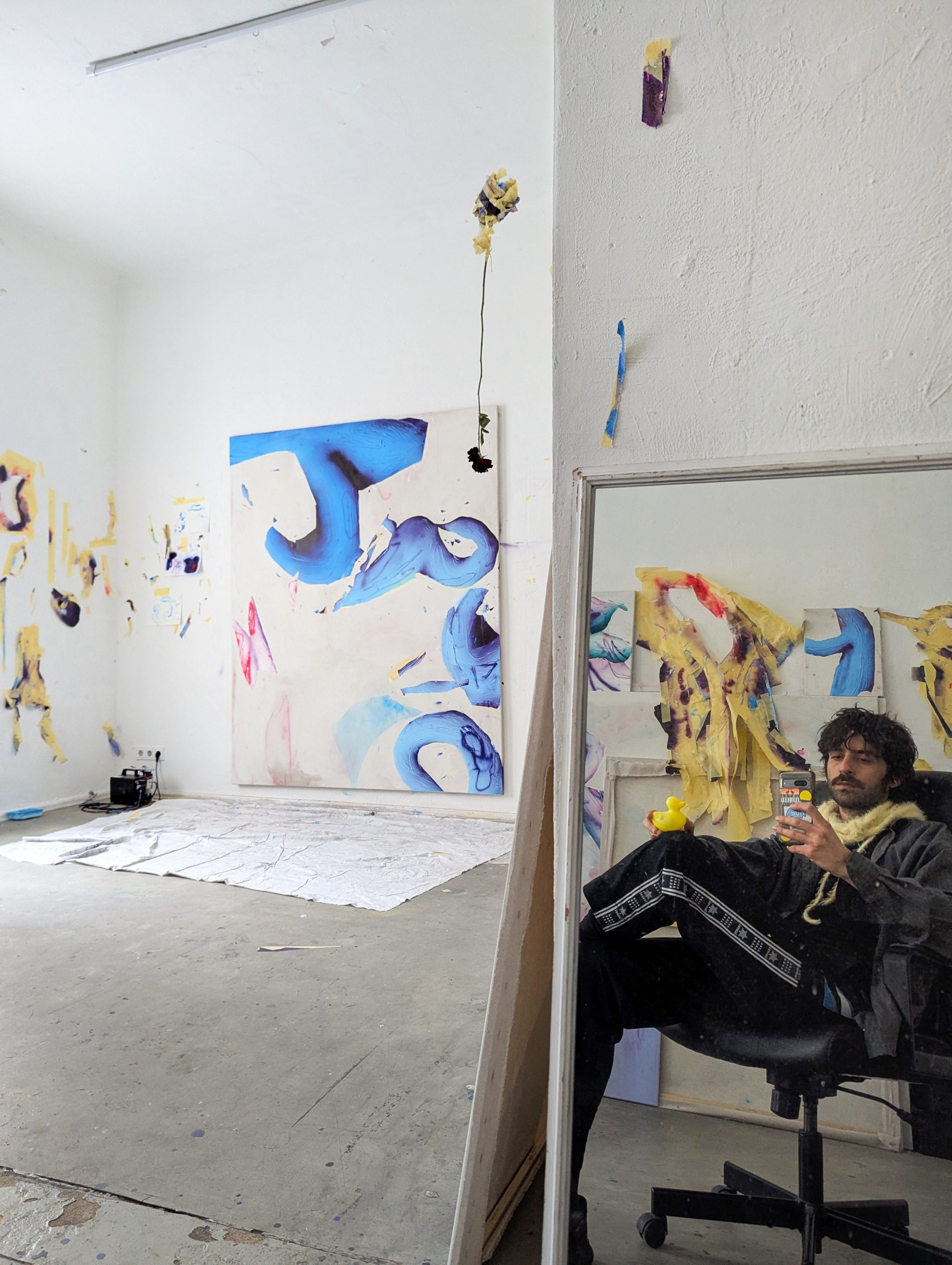 ESTUDIO, PATO Y CARLOS BERLIN